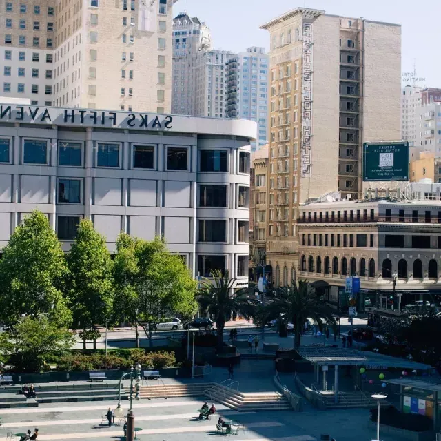 Union Square pendant la journée